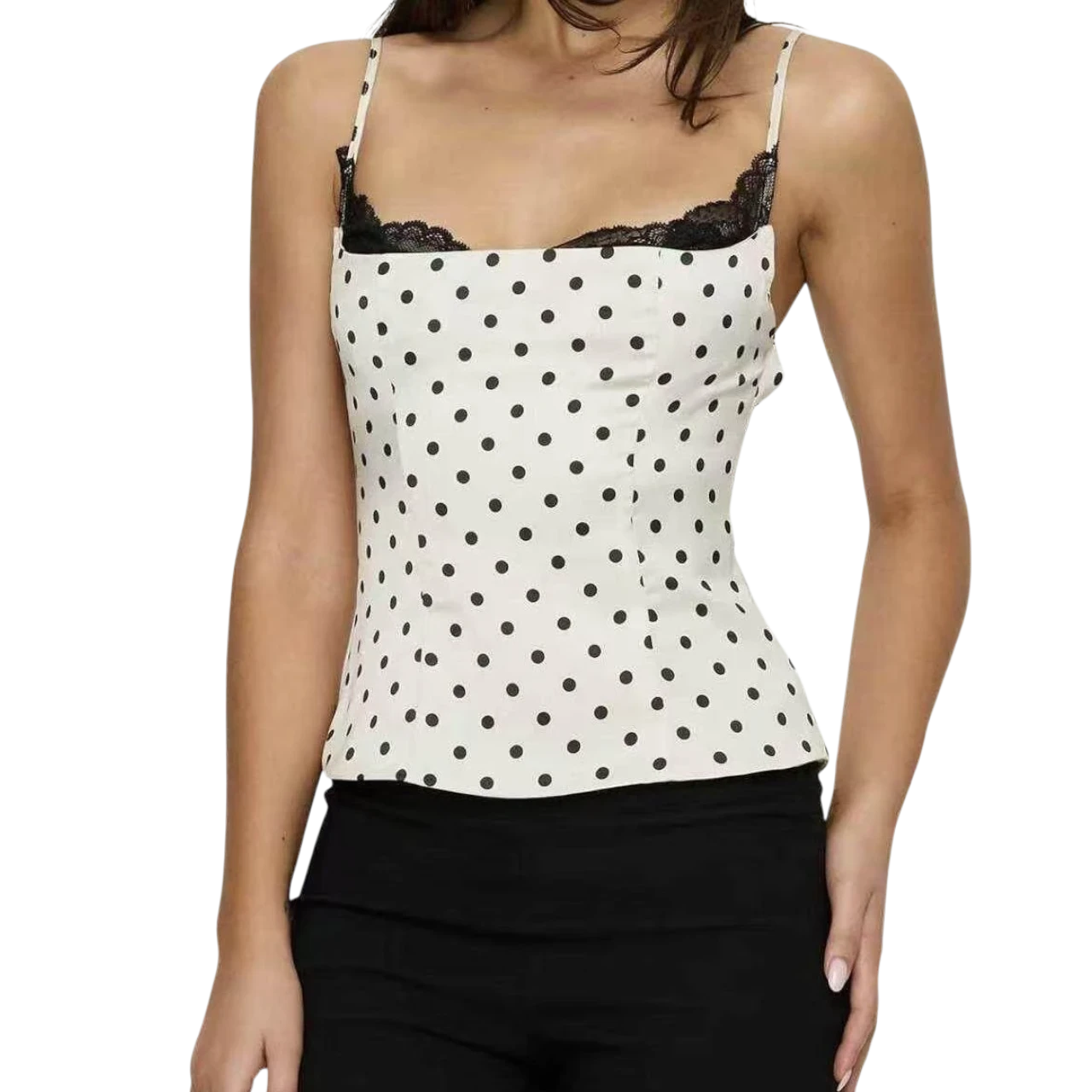 Franci lace corset top Studio Ruban — front view