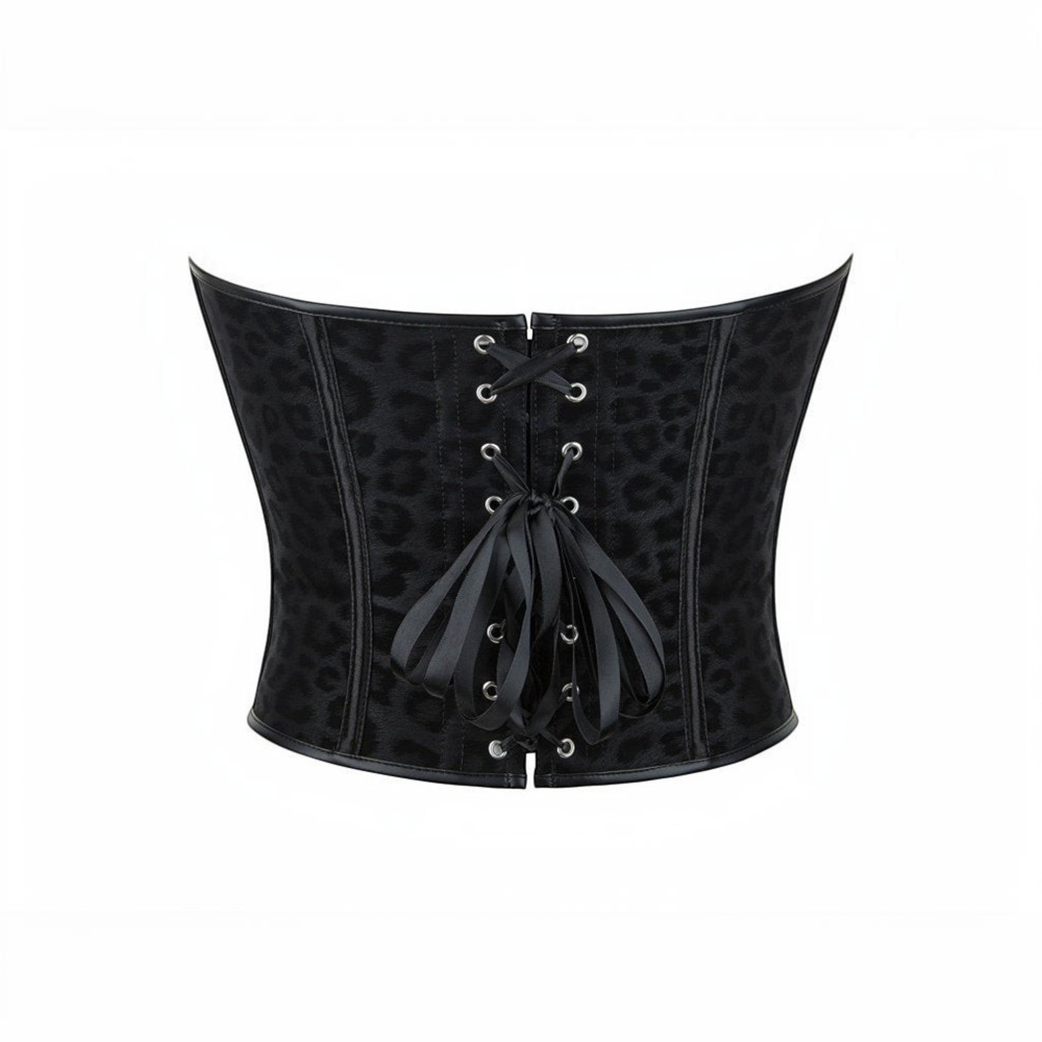 Liane leopard corset Studio Ruban — side view