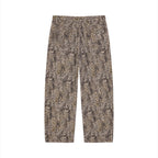 Jane Leopard Wide Leg Jeans Studio Ruban — model back