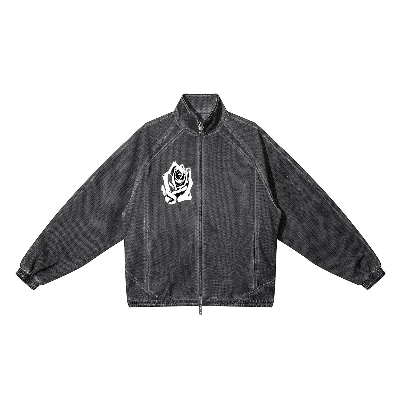 Mesh full zip jacket Studio Ruban — lifestyle shot
