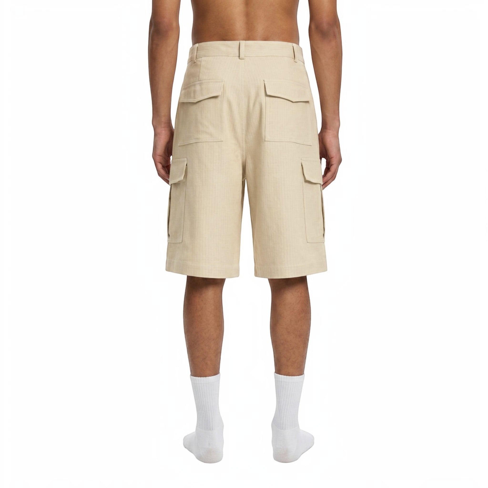 Cruz Woven Cargo Shorts Studio Ruban — detail view