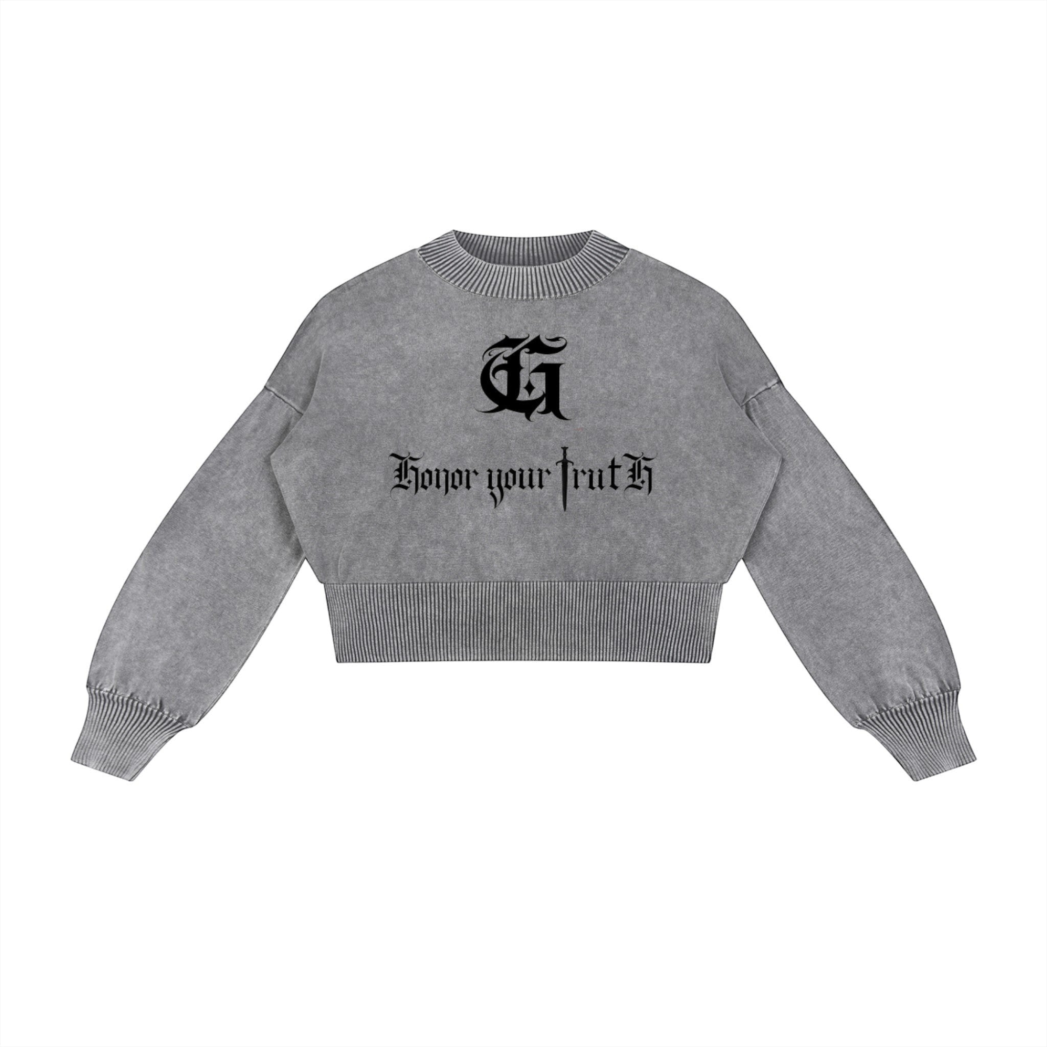 Mavi balloon sleeve sweater Studio Ruban — side view