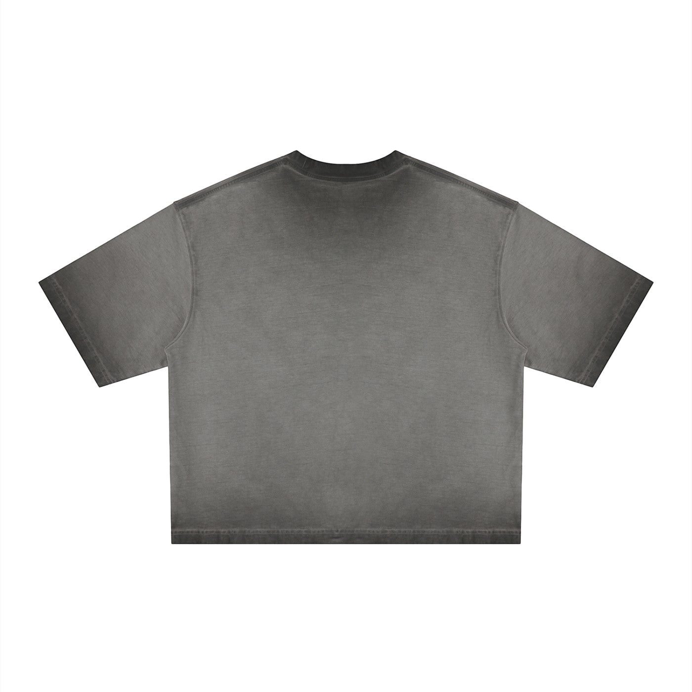 Fade reverse dyed boxy tee Studio Ruban — on model
