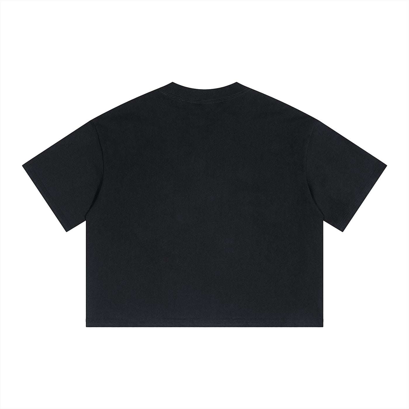 Rosalia drop shoulder tee Studio Ruban — detail shot