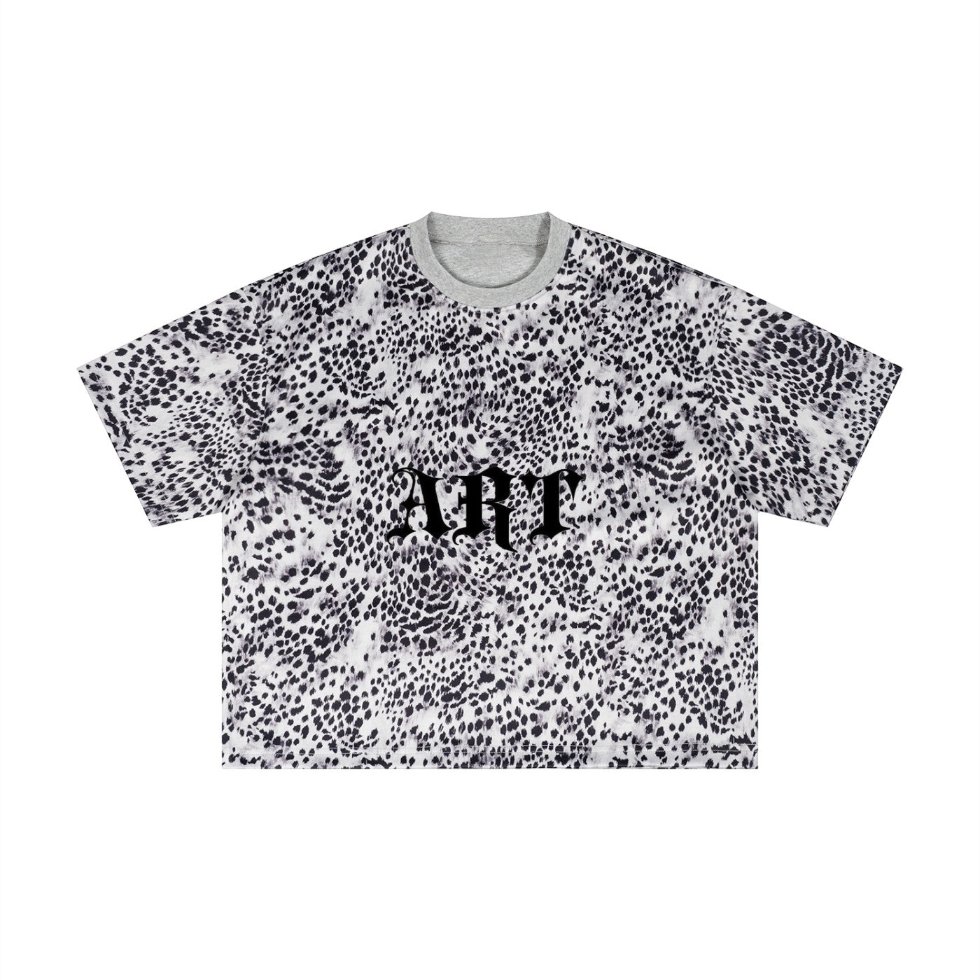 Jag leopard print T-shirt Studio Ruban — detail shot