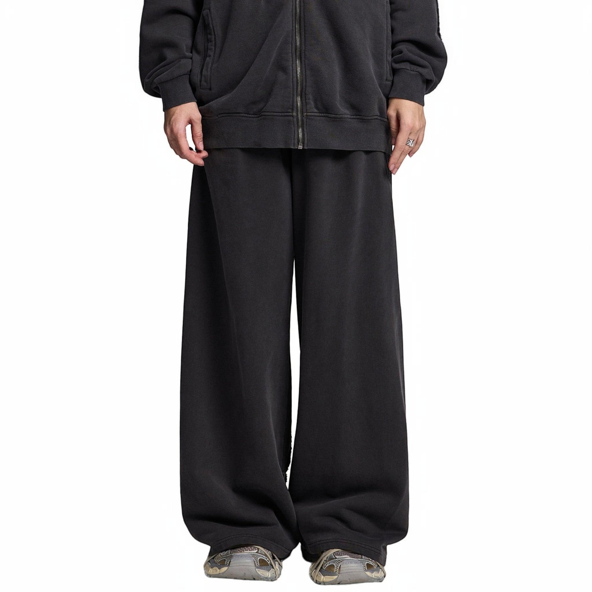 Frost Snow Washed Sweatpants Studio Ruban — front view