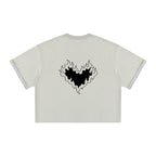 Lisa plaid-lined tee Studio Ruban — detail shot