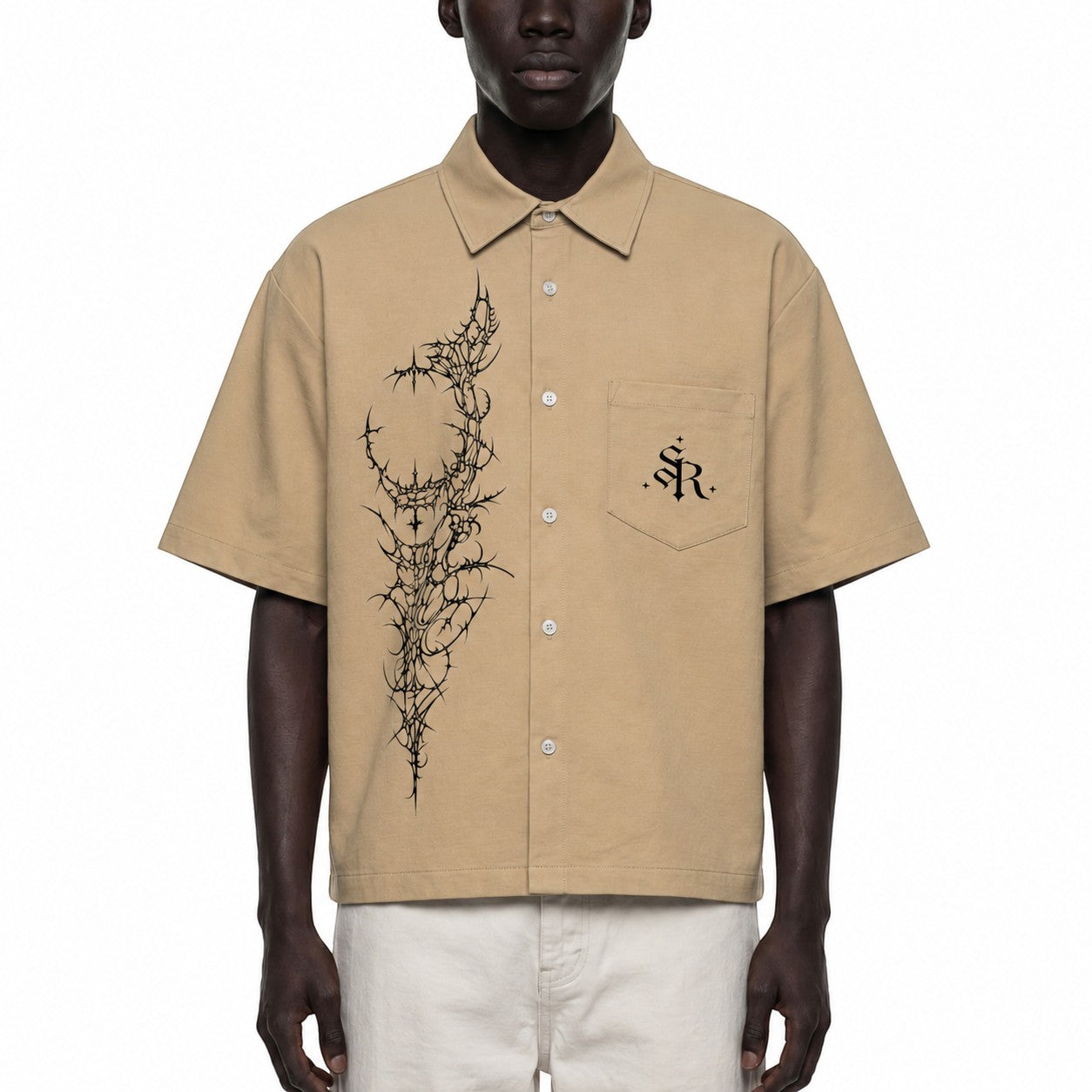 Reef heavyweight short sleeve shirt Studio Ruban — front view